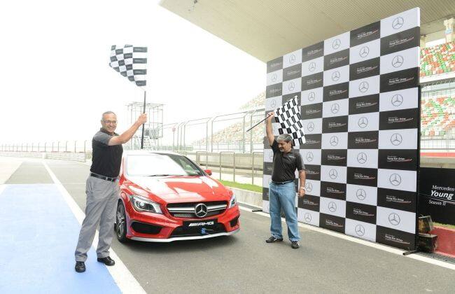 raj bharath赢得梅赛德斯 - 奔驰'年轻明星司机计划'季节