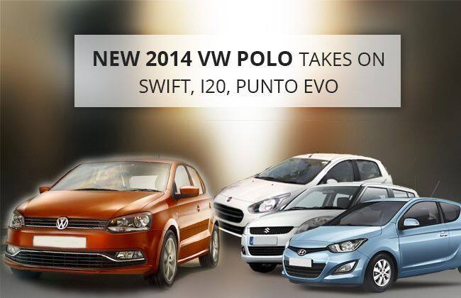 2014年2014年大众马球队推动Swift，I20，Punto Evo