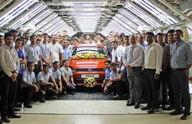 Volkswagen India从其Chakan厂推出4,00,000辆车
