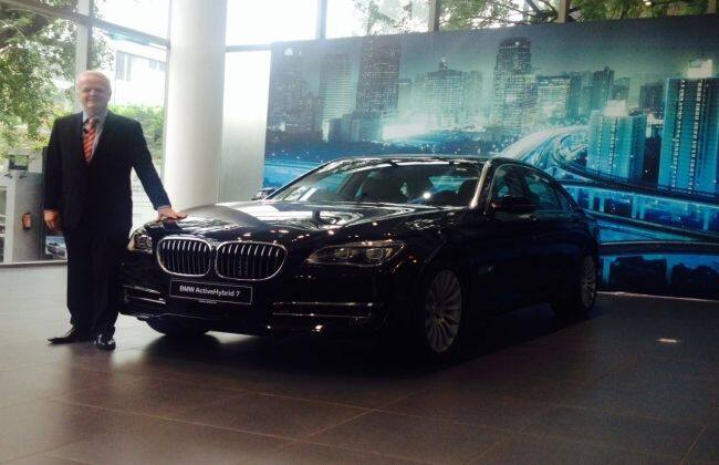 BMW launches 7 series activehybrid 135 million rupees