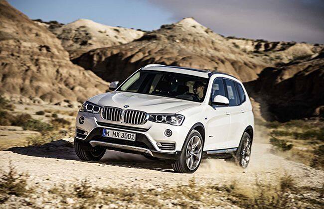 BMW X3 facelift was launched on August 28, 2014