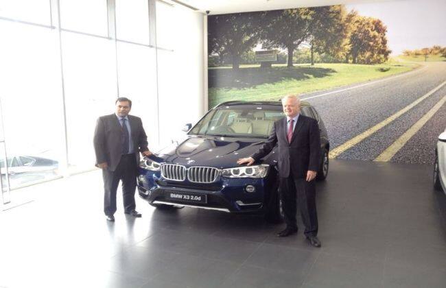 In 2014, BMW X3 was launched at 449000 rupees