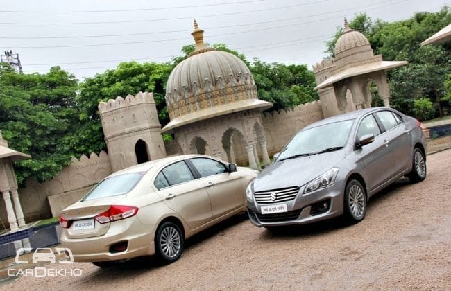 Maruti Suzuki Ciaz TVC去了;有机会与Ranveer一起驾驶CIAZ！