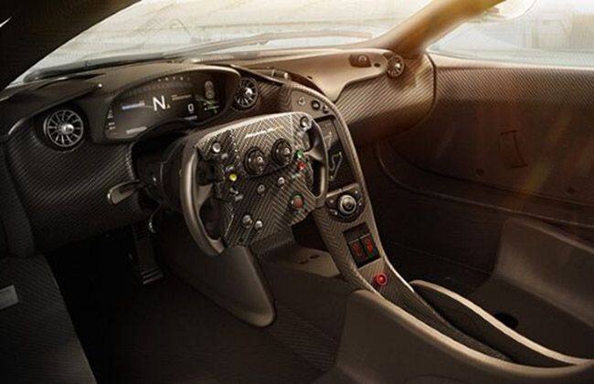 McLaren reveals the interior of the P1 GTR