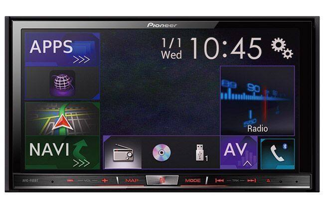 Pioneer has introduced a new music system with navigation