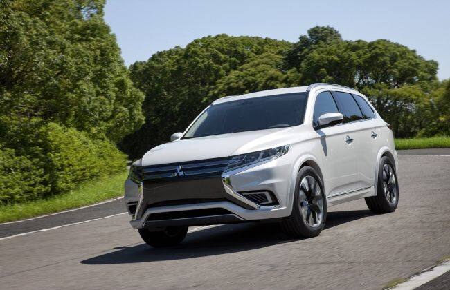 三菱揭示了Outlander Phev Concept-s