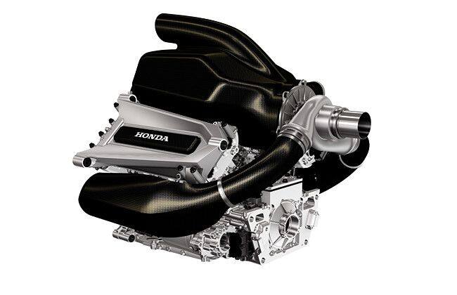 本田揭示了新的F1发动机的首次外观
