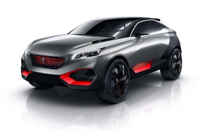 Peugeot在巴黎汽车展上展示石英概念