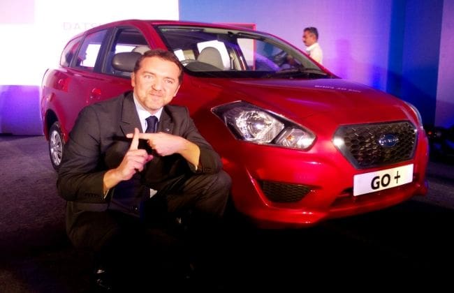 Datsun Go + Compact MPV在Chennai推出，以3.79卢比