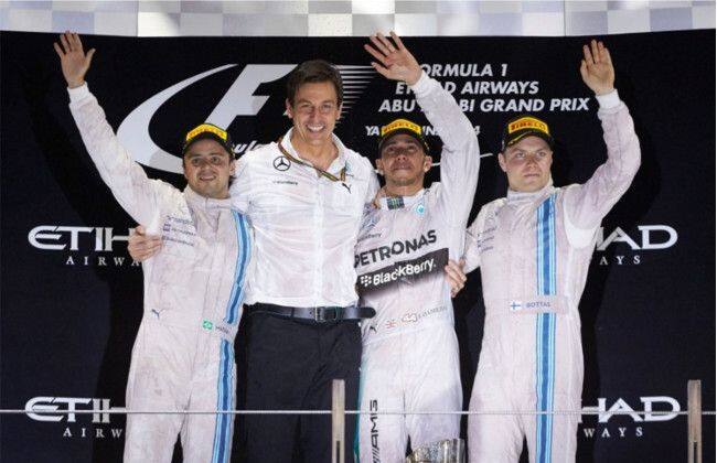 说恭喜刘易斯汉密尔顿：新的F1世界冠军