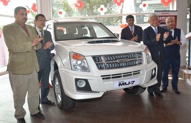 Isuzu在斋浦尔开设了新的经销商;在国家和第12个国家