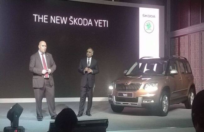 2014 Skoda yeti Facelift于18.63卢比推出