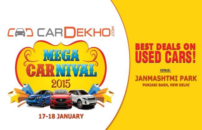 今年在Delhi / NCR中的第一个二手车“Mega Carnival”今天开始了