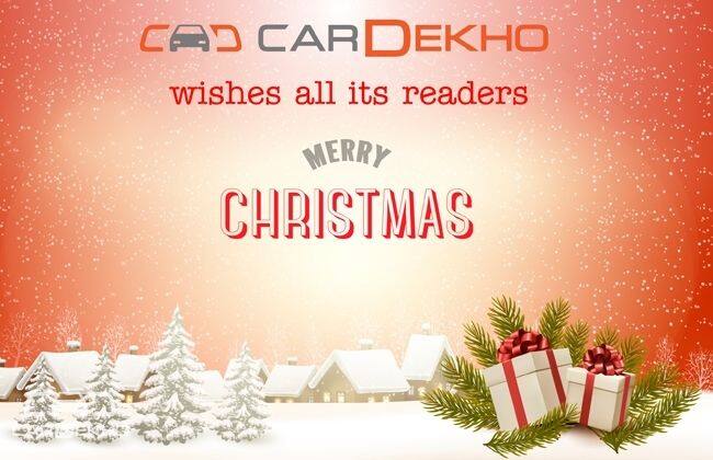 Cardekho祝你圣诞快乐。玩得开心，驾驶安全