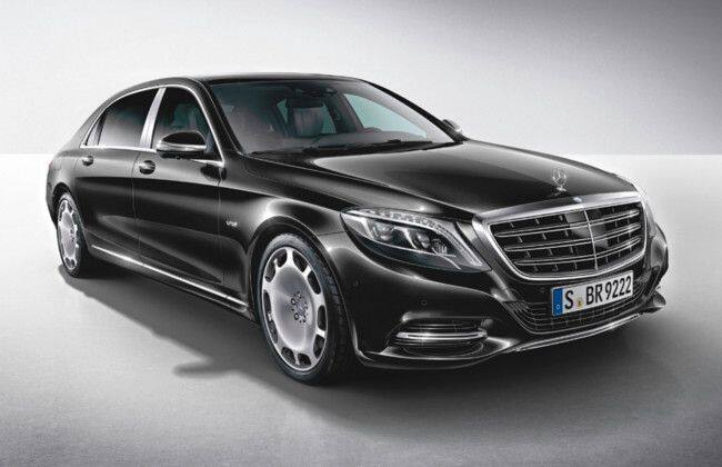 Mercedes-Maybach S600在La车展上滑行