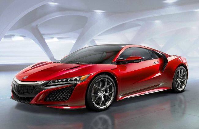 550 HP Acura NSX在2015年底特律车展时使世界首映