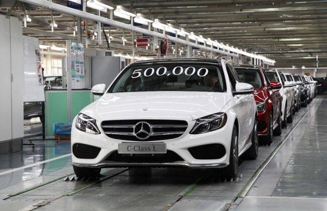 北京生产的500,000毫克奔驰乘用车