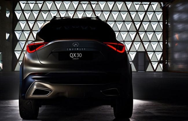 Infiniti在日内瓦提前戏弄QX30概念