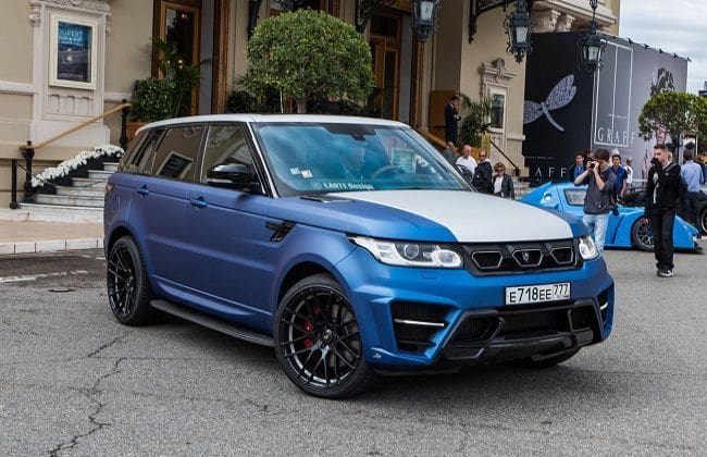 400bhp Range Rover Sport Winner从Larte