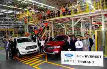 印度绑定：2015年福特努力在泰国进入生产