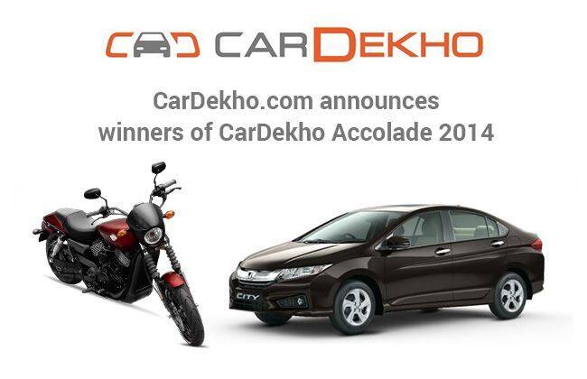 Cardekho.com宣布的Cardekho Accolade 2014年获奖者