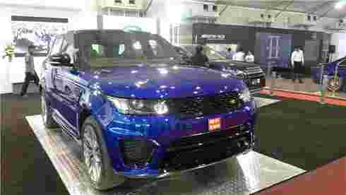 Range Rover Sport SVR展示APS 2015