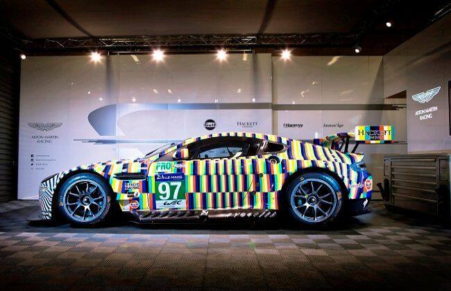 Aston Martin揭示了Rehberger Vantage GTE艺术车
