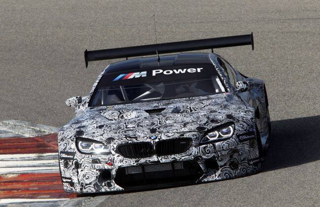 BMW M6 GT3继续在下面的500多个HP测试
