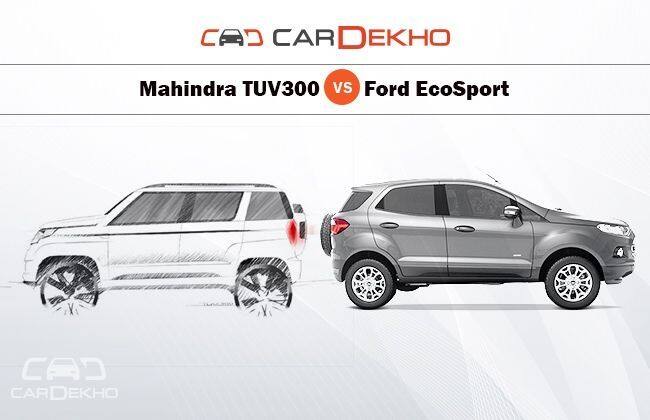 比较：Tuv300如何抵御福特Ecosport？