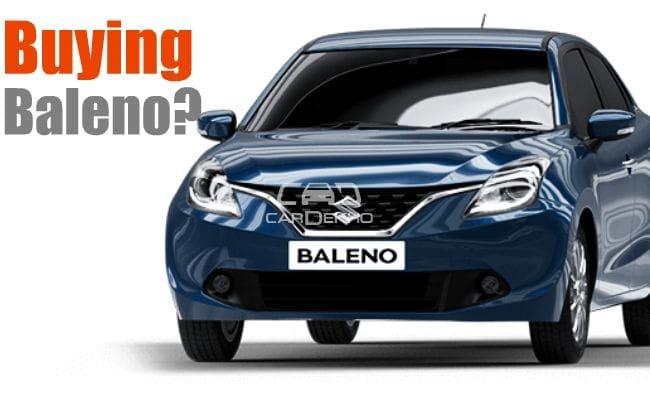 买maruti铃木baleno？在发布前决定！