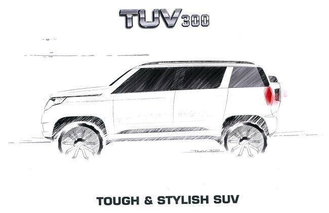 Mahindra Tuv300预推出预订明天开始