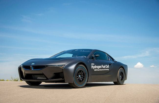 BMW推出I8的氢气燃料电池原型