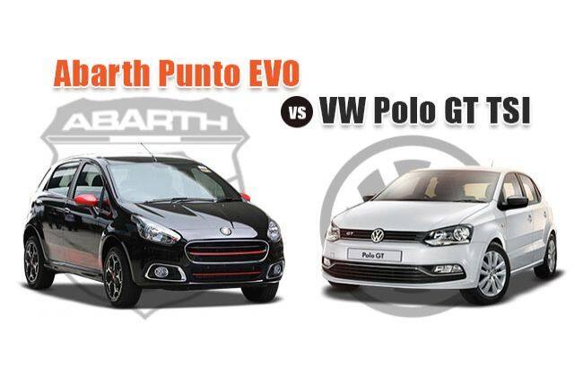 abarth punto evo vs vw polo gt tsi