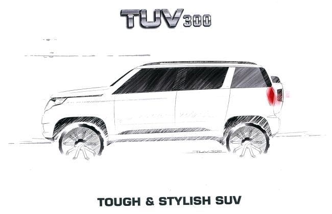 Mahindra Tuv300：到目前为止，我们所知道的！