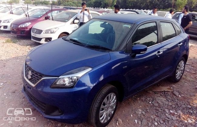 Maruti Baleno击中Nexa经销商院子：10月26日推出到期