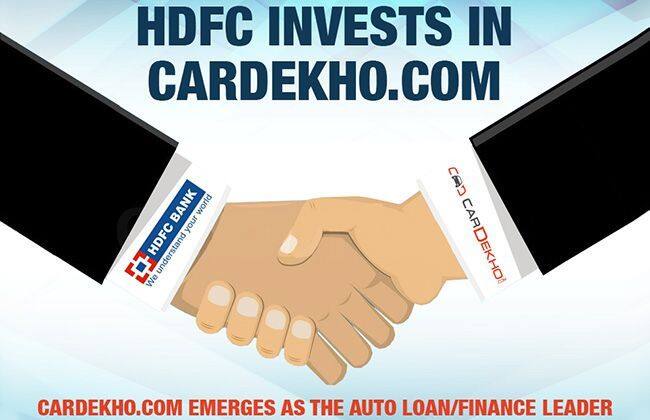 HDFC银行投资Cardekho.com