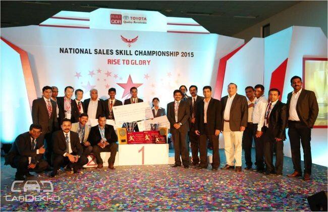 丰田印度组织第二版“全国销售技能比赛”