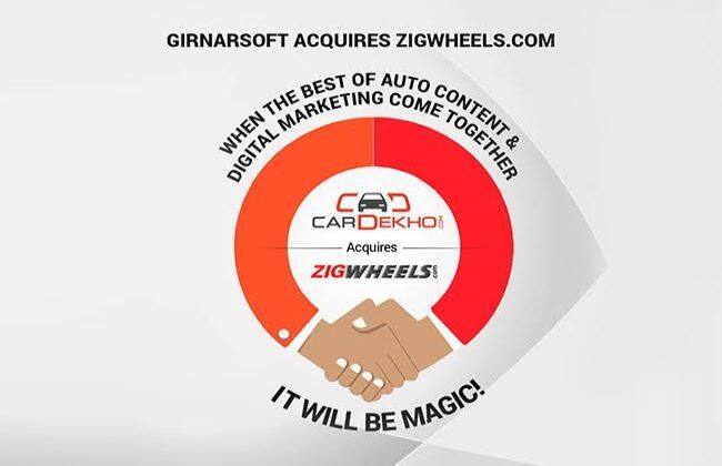 cardekho.com收购Zigwheels.com  -  Times Internet投资Girnar软件