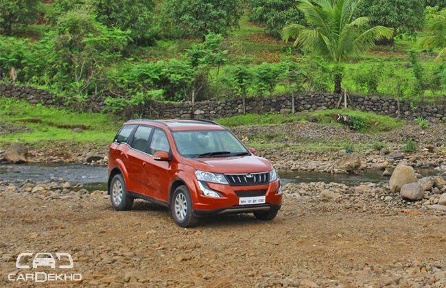 Mahindra XUV500销售十字架1.5 Lakh Mark