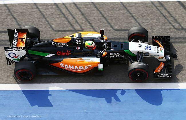 撒哈拉力量印度F1队被称为阿斯顿马丁赛车？！