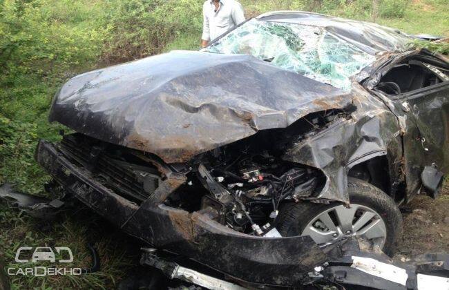 Maruti S-Cross报告了它的第一次事故