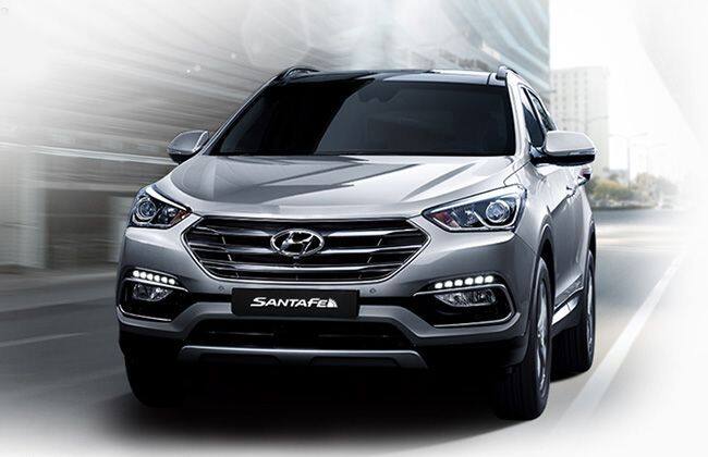 2016 Hyundai Santa Fe加入Tucson和Sub-4米SUV在汽车博览会中