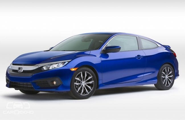 2016 HONDA Civic Coupe亮相