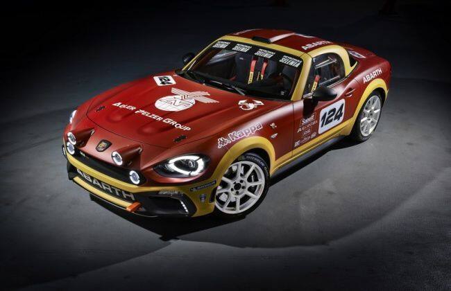 Rally-Spec Abarth 124在日内瓦电机展上展示