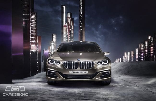 BMW Compact Sedan可能会在2016年印度汽车博览会上展示