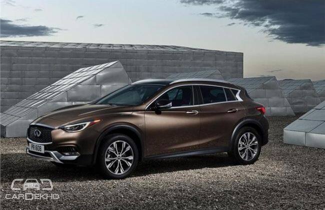 Infiniti QX30交叉透露