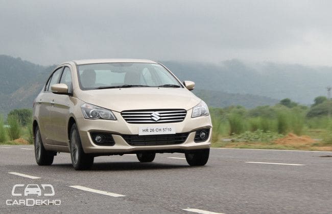 Maruti Ciaz ZXI +自动现在可用，里面的价格