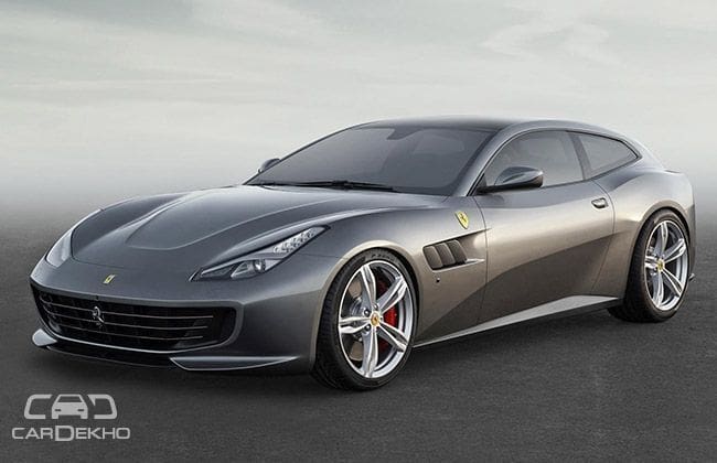 打个招呼到法拉利GTC4LUSSO！里面的图像画廊