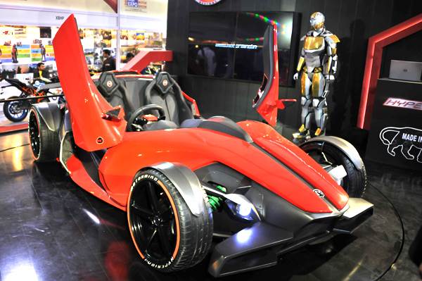 班加罗尔公司在2016年Auto Expo揭开了专注的轨道概念车