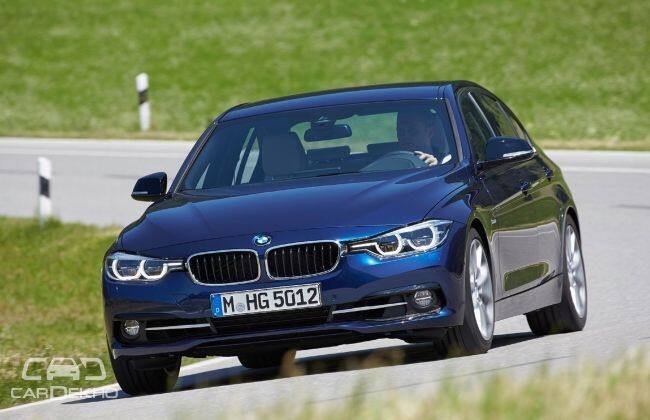 BMW 3系列整体在INR 35.90 Lacs推出